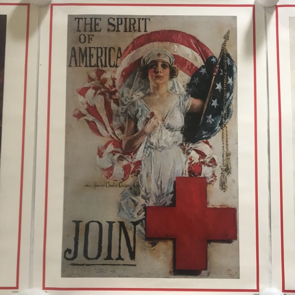 8 Vintage Red Cross Poster - Picture 5 of 8
